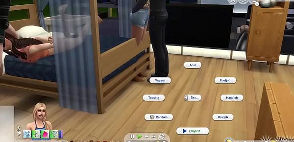  The Sims 4 Family Orgy